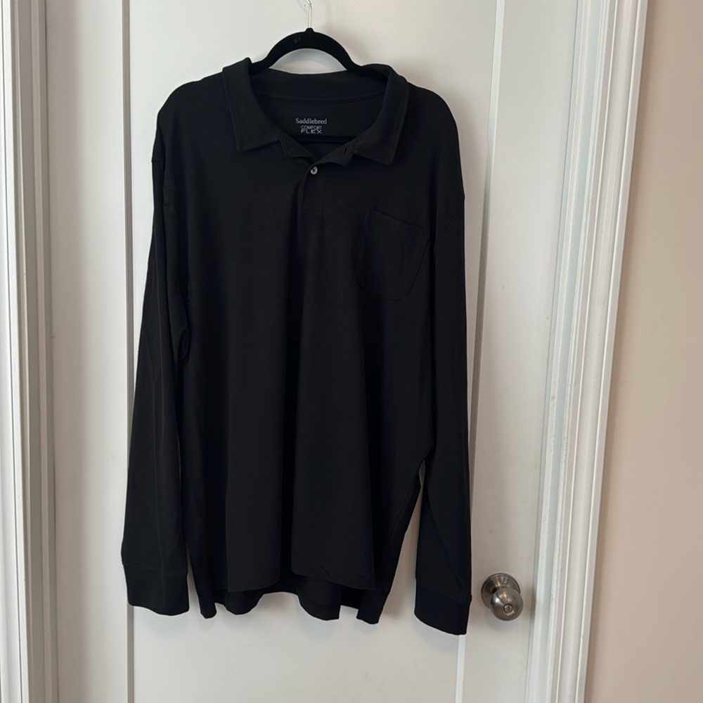 Saddlebred comfort flex shirt with front pocket